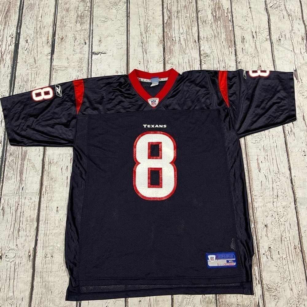 David Carr Houston Texans NFL Football Reebok Jersey